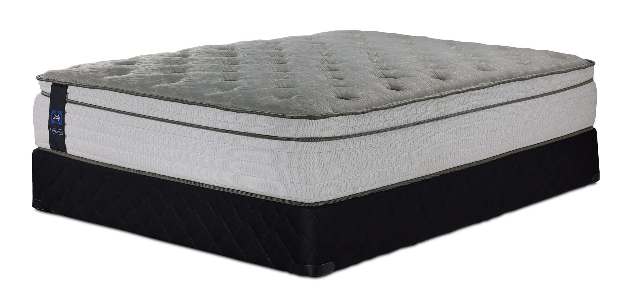 Sealy Posturepedic® Correct Comfort 4 Firm Eurotop Twin Mattress and Boxspring Set
