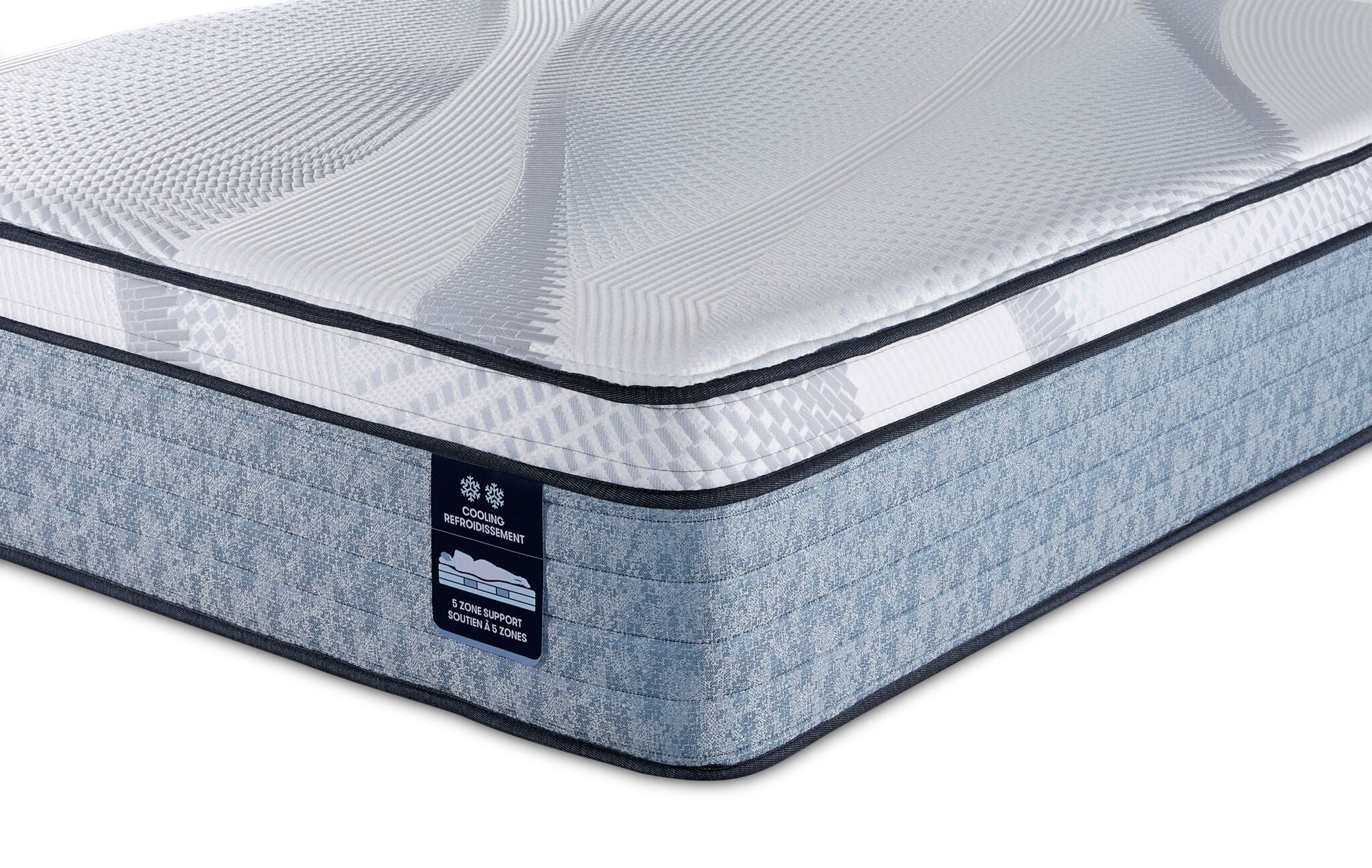 Serta iComfort® AIR 4 Plush Euro Top 14" Queen Mattress - Image 3