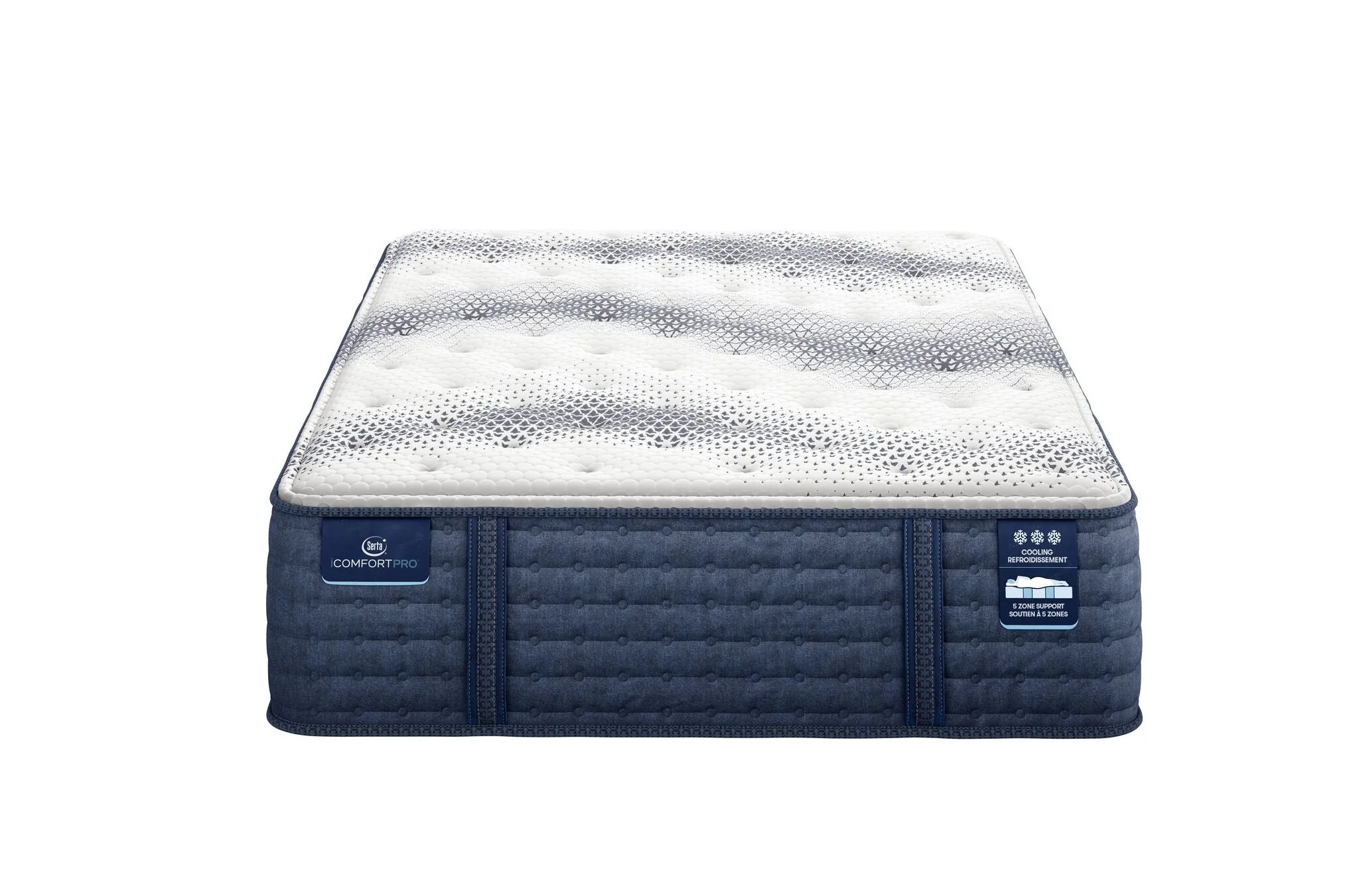 Serta iComfort PRO Tropea Tight Top Plush Queen Mattress - Image 2