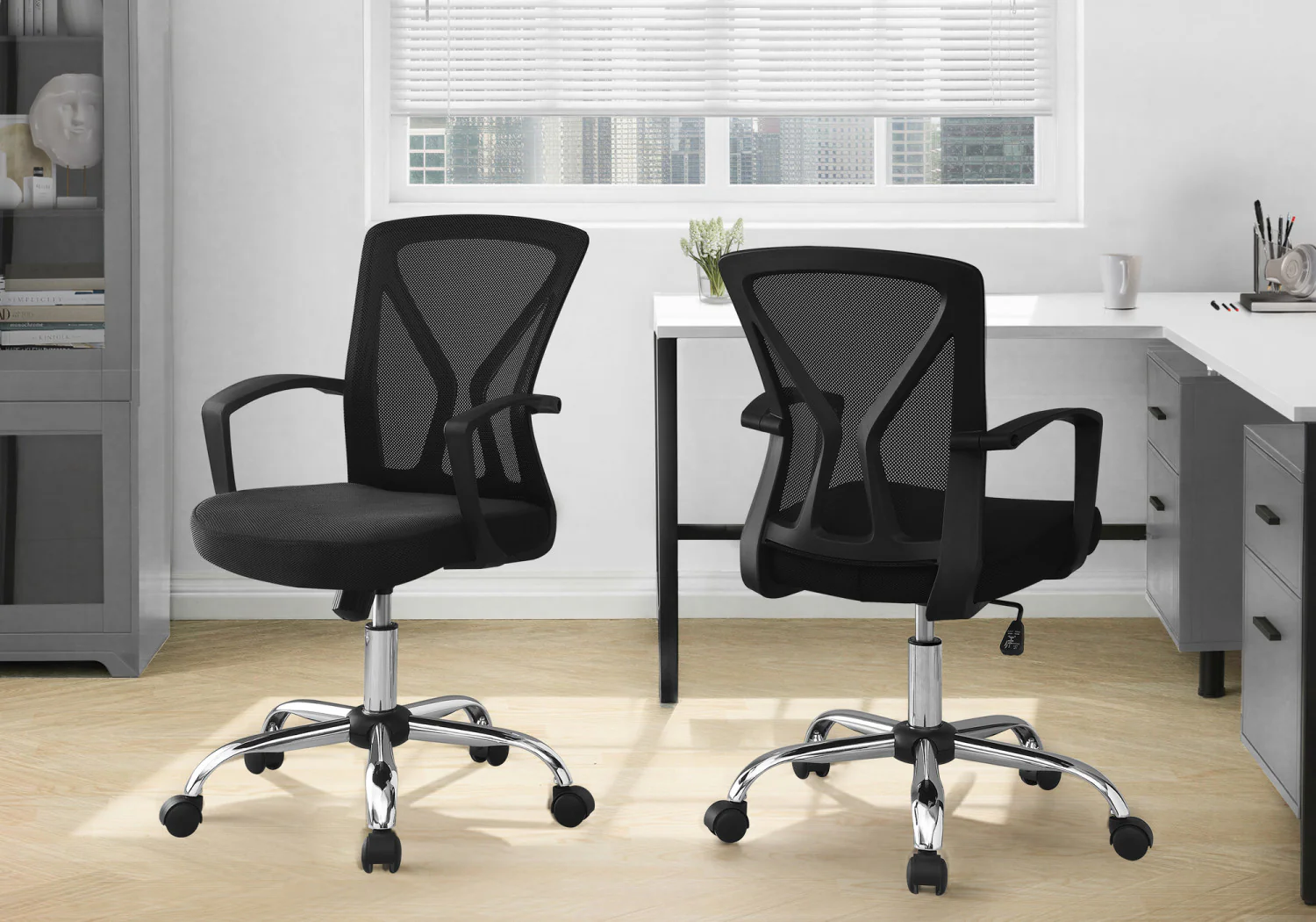 Sivra Office Chair - Black - Image 2