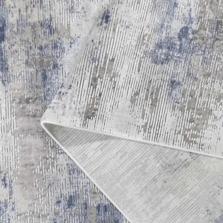 Skadi Casual Rug - 4' x 6' - Blue/White - Image 2