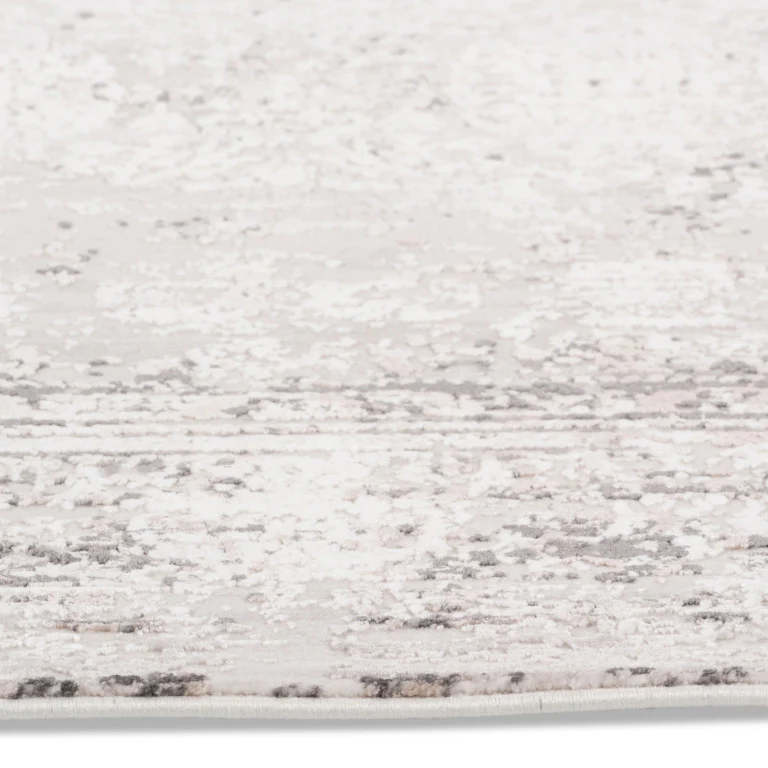 Skadi Mosaic Rug - 5' x 8' - Grey/Beige - Image 4