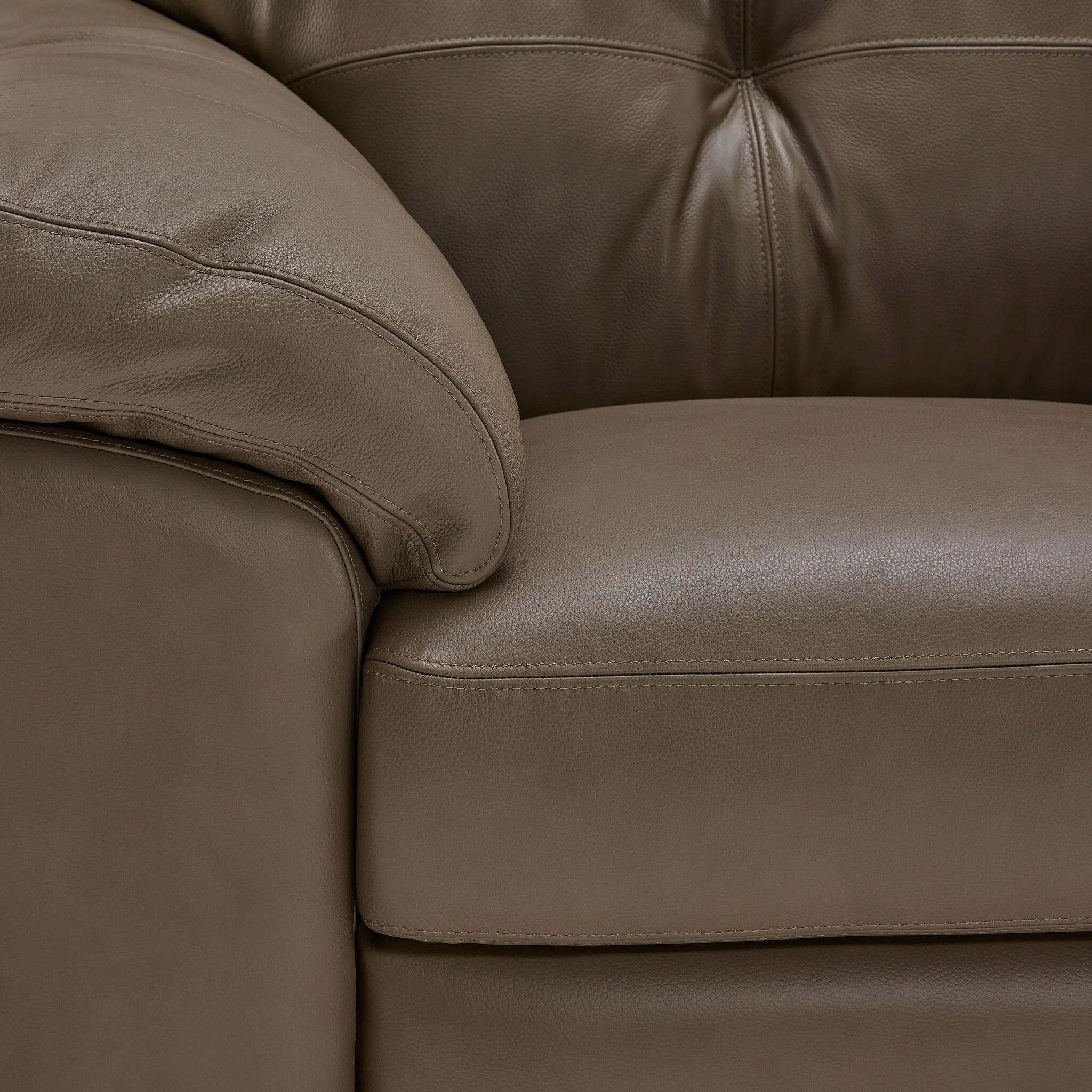 Sloan II Leather Chair - Chocolate - Image 3