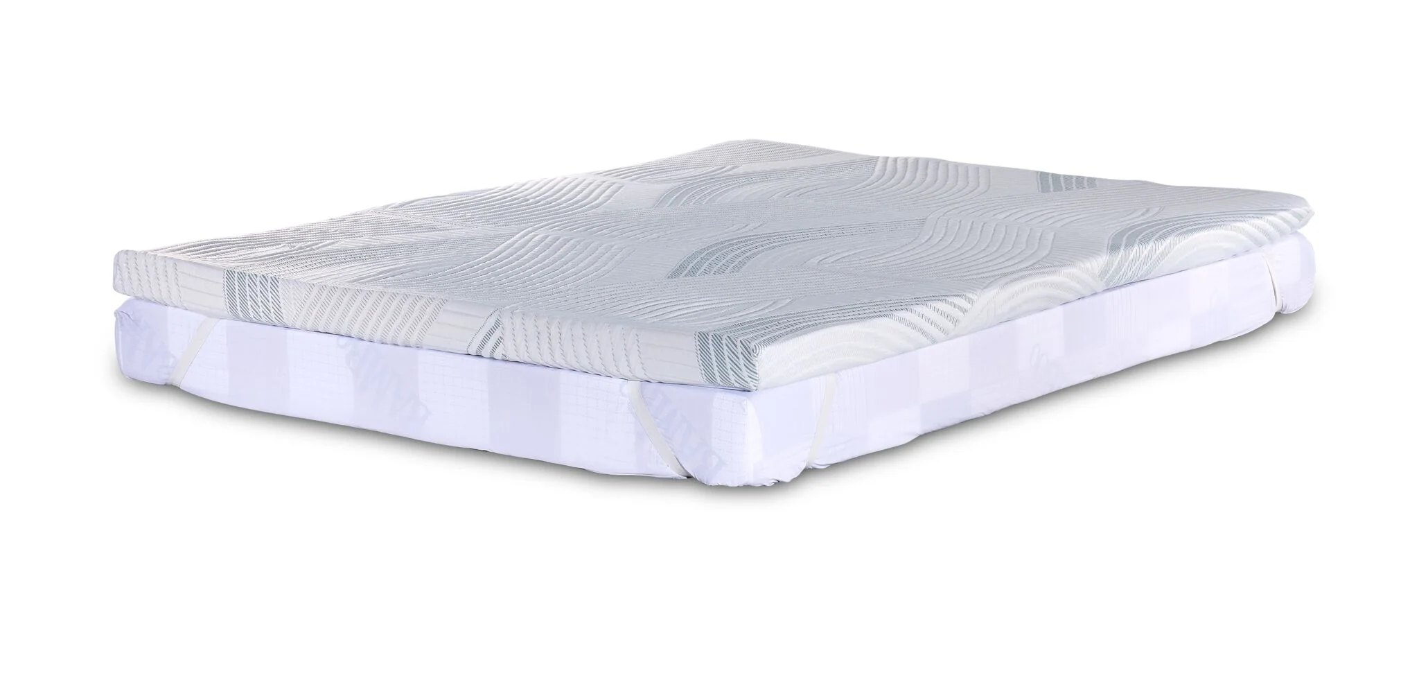 So Sleepy 3" Latex Cooling King Mattress Topper - Image 2