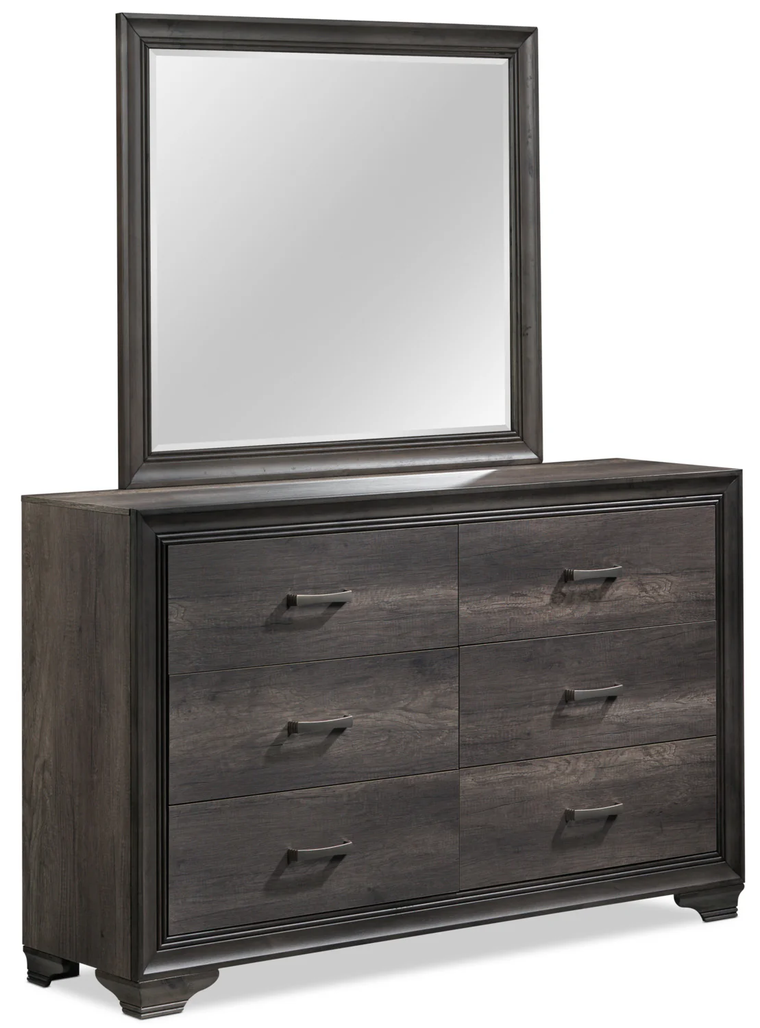 Sophie 6-Piece King Bedroom Package - Weathered Grey - Image 3