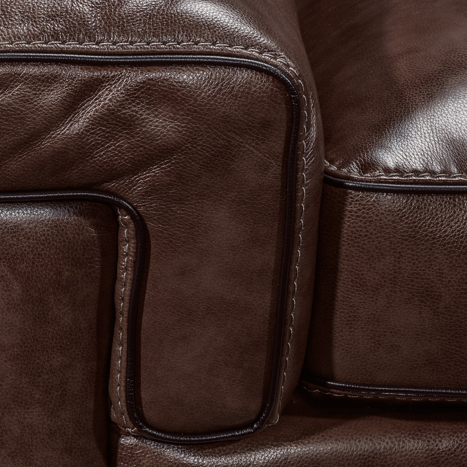 Stampede Leather Chair - Coffee - Image 4