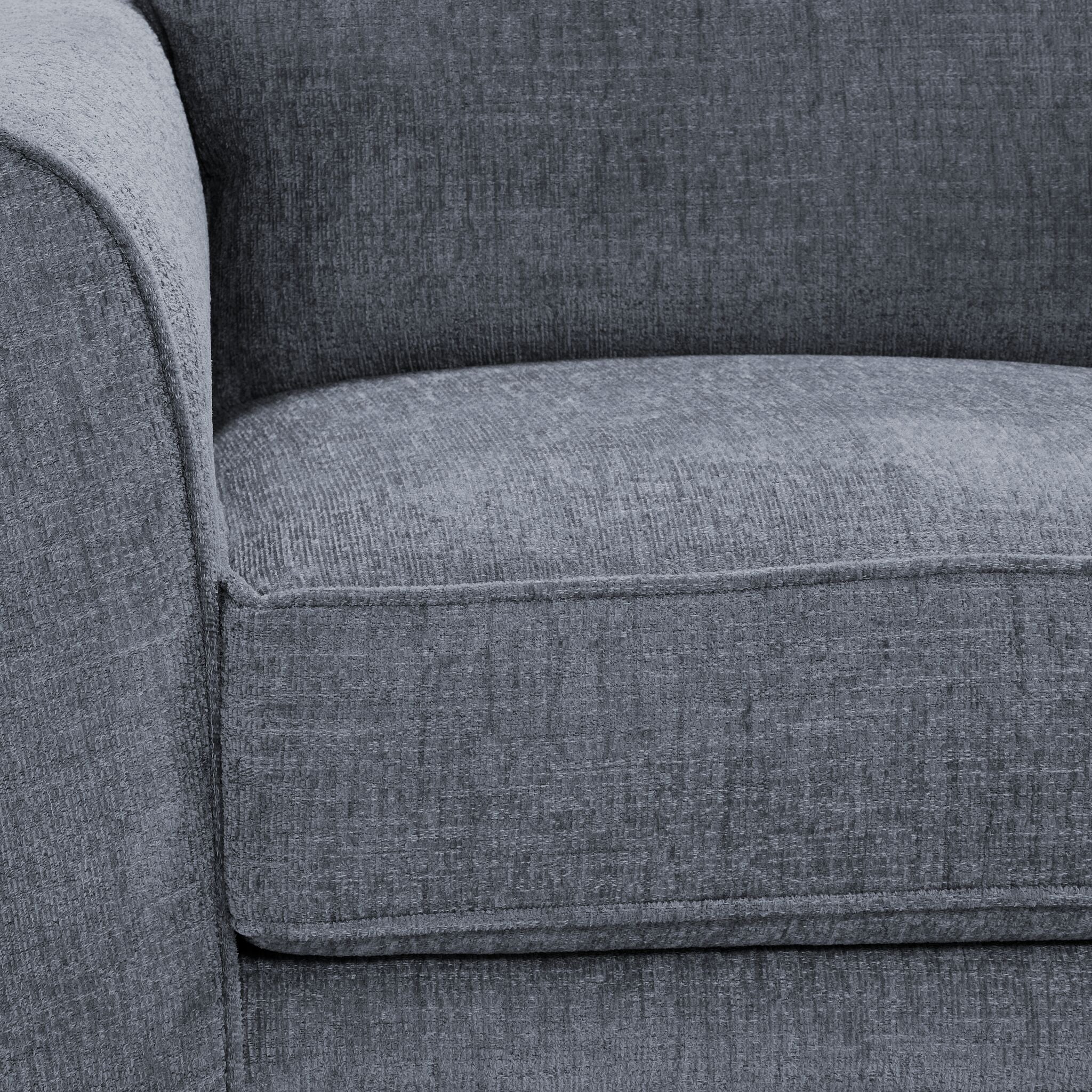 Tilley Loveseat - Charcoal - Image 3