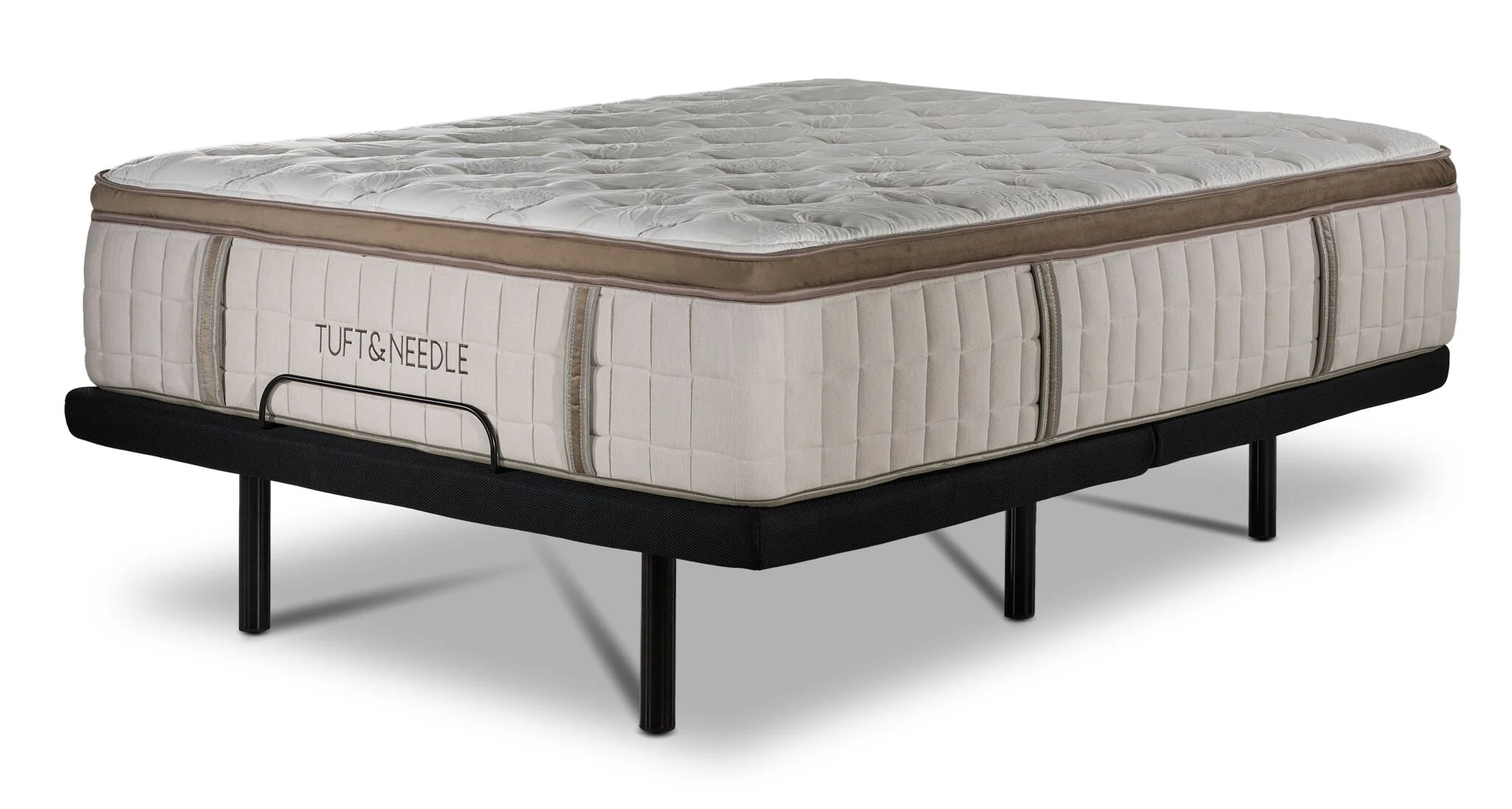 Tuft & Needle Notch Euro Top Medium Queen Mattress and L2 Motion Pro Adjustable Base - Image 2