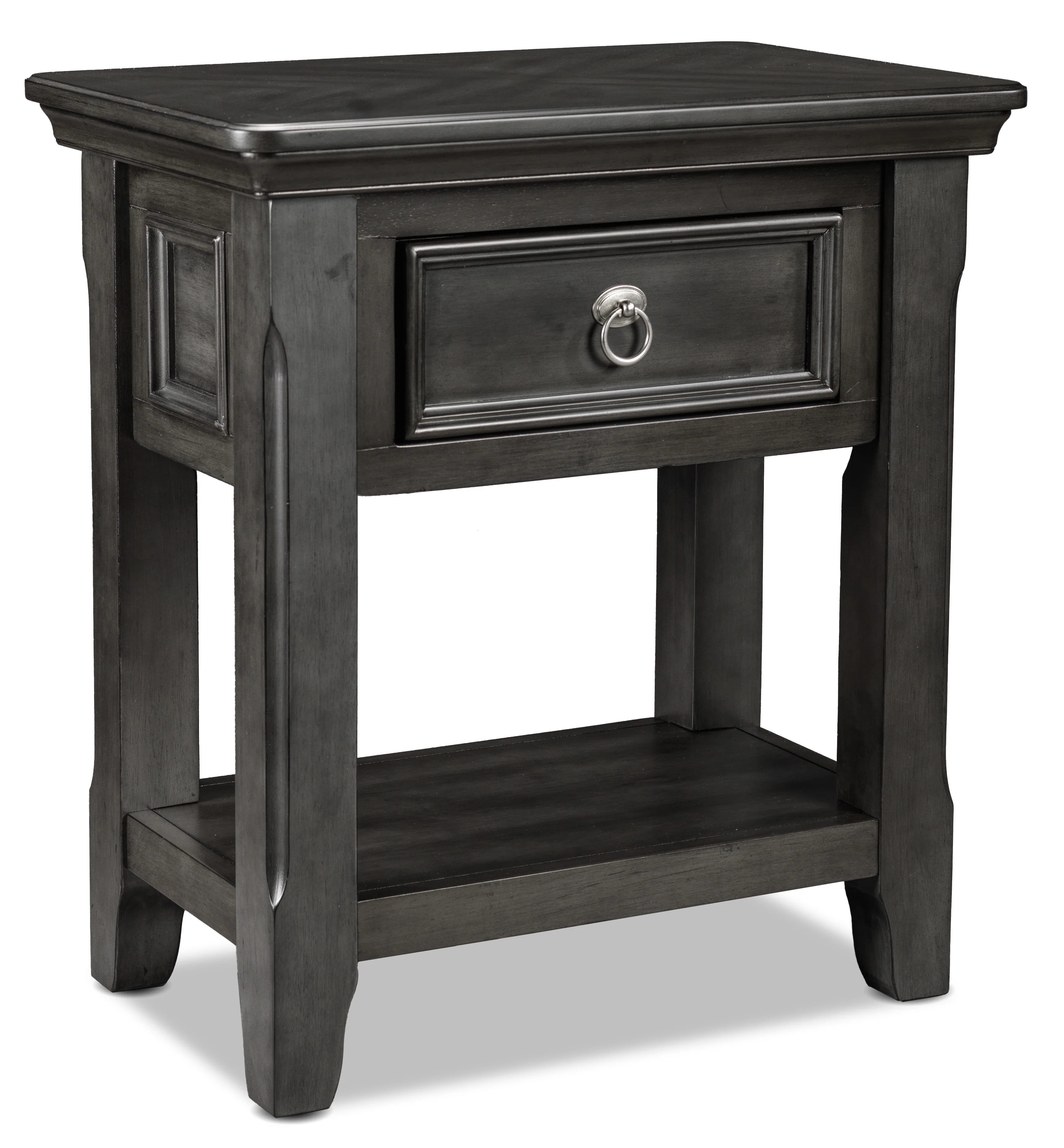 Turner 23" Side Table - Grey - Image 2