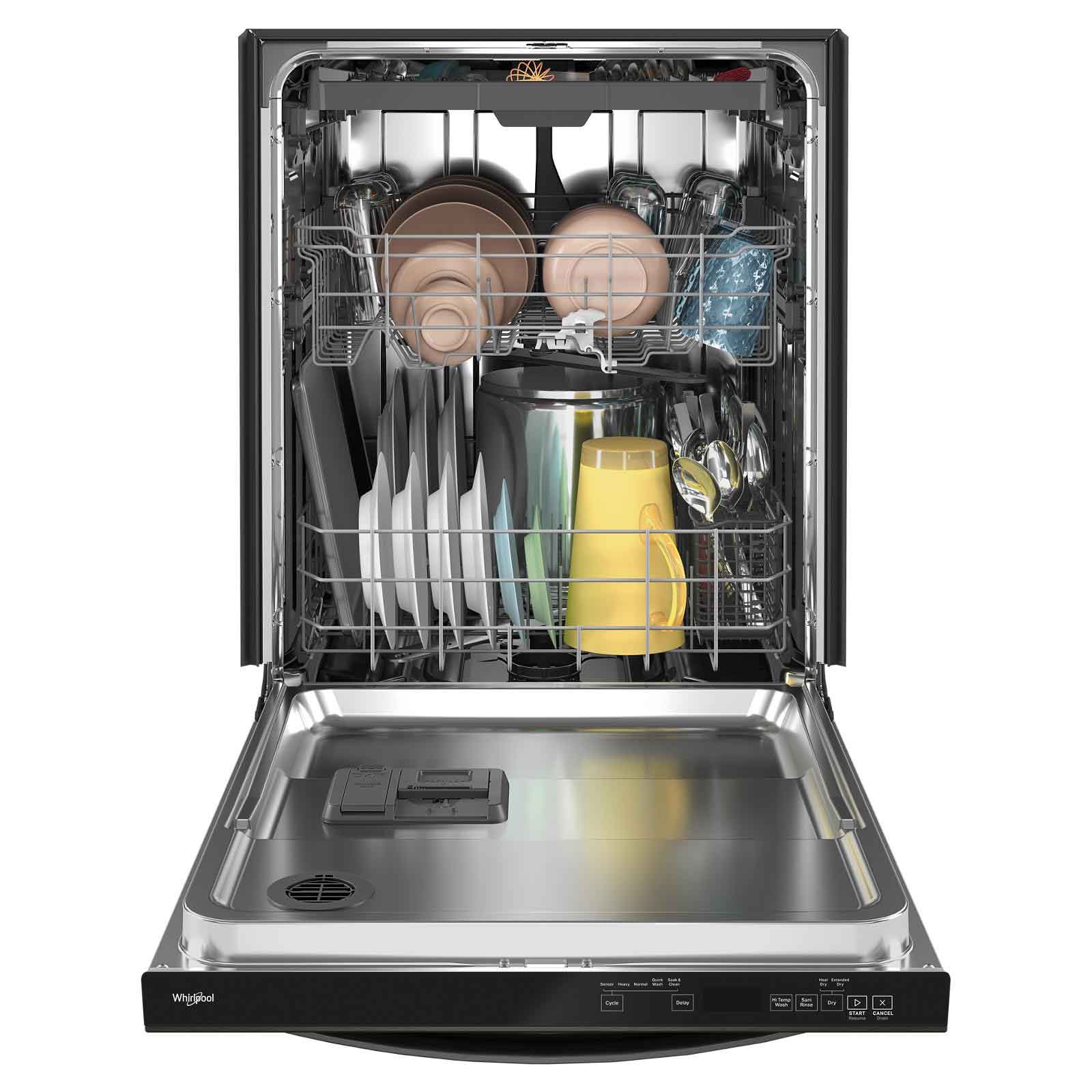 Whirlpool 24" Black Stainless Dishwasher with 3rd Rack (47 dBA) - WDT750SAKV - Image 4