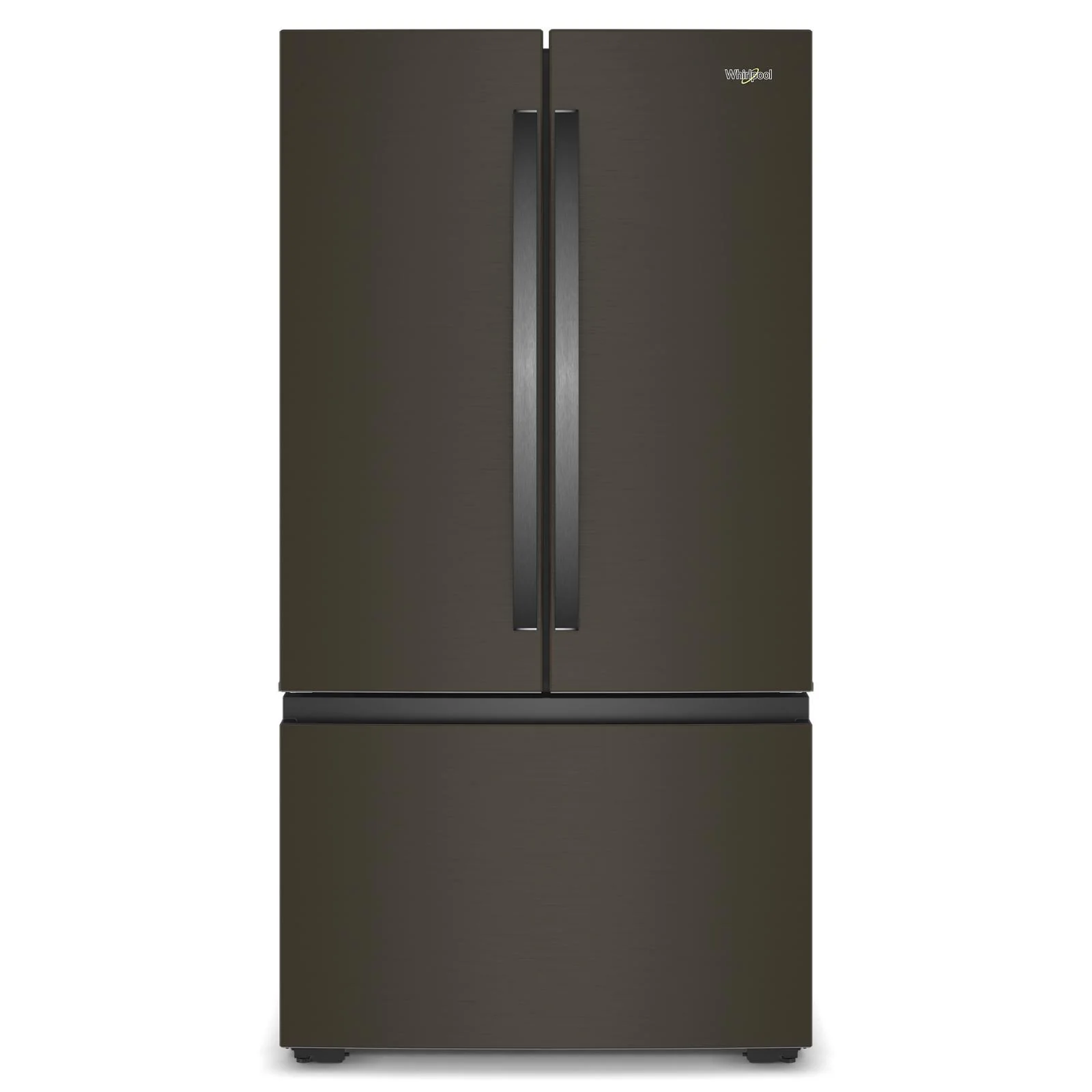 Whirlpool 36" 24 Cu. Ft. Black Stainless Steel Counter Depth French Door Refrigerator - WRFC3036RV