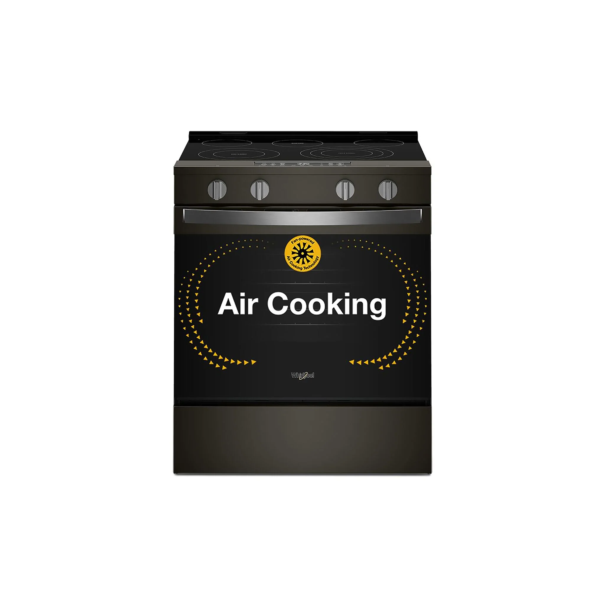 Whirlpool Black Slide-In Gas Convection Range (5 cu.ft.) - WSGS5030SB - Image 6