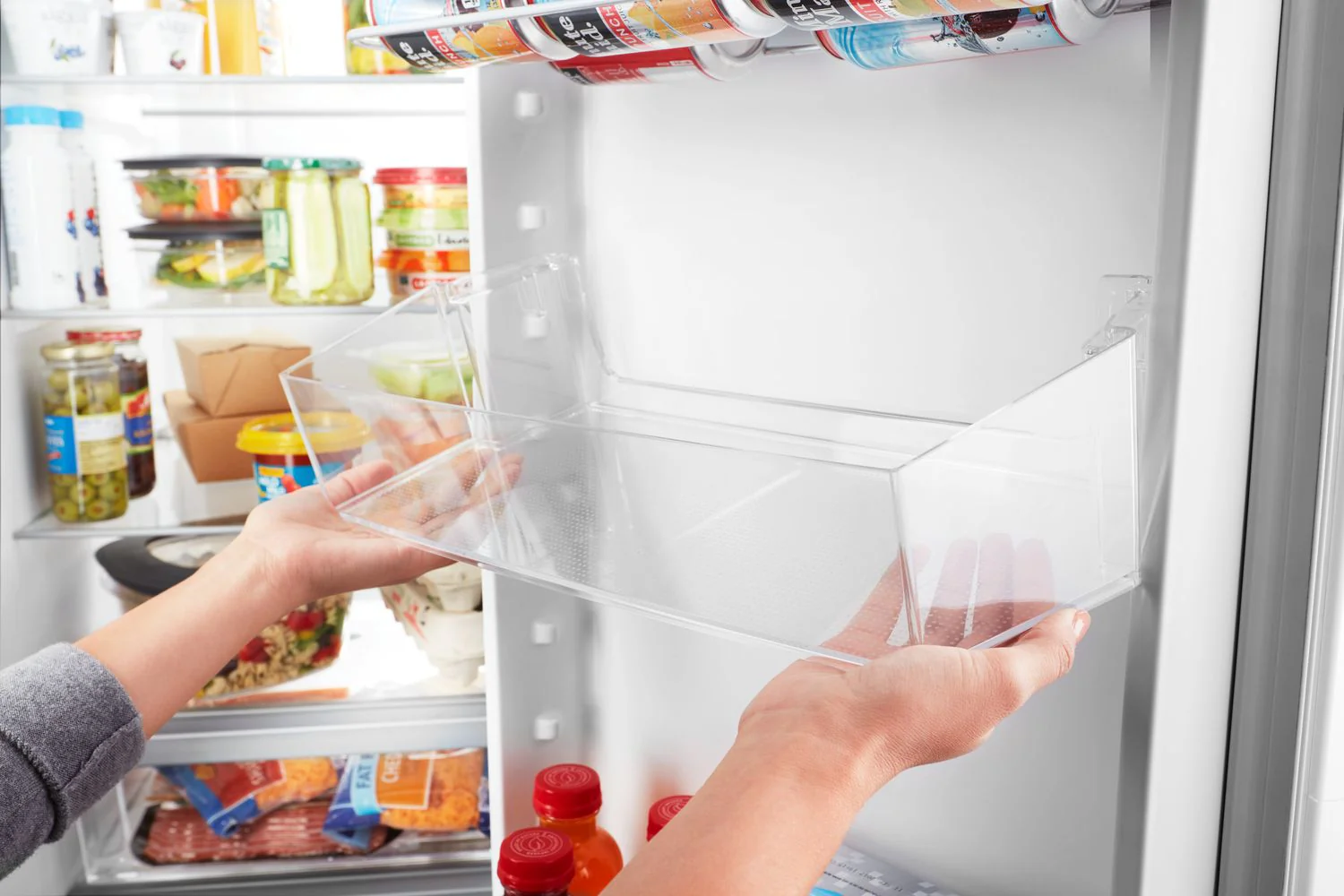 Whirlpool 35.5" 25 Cu. Ft. Black Stainless Steel Side-by-Side Refrigerator - WRS555SIHV - Image 7