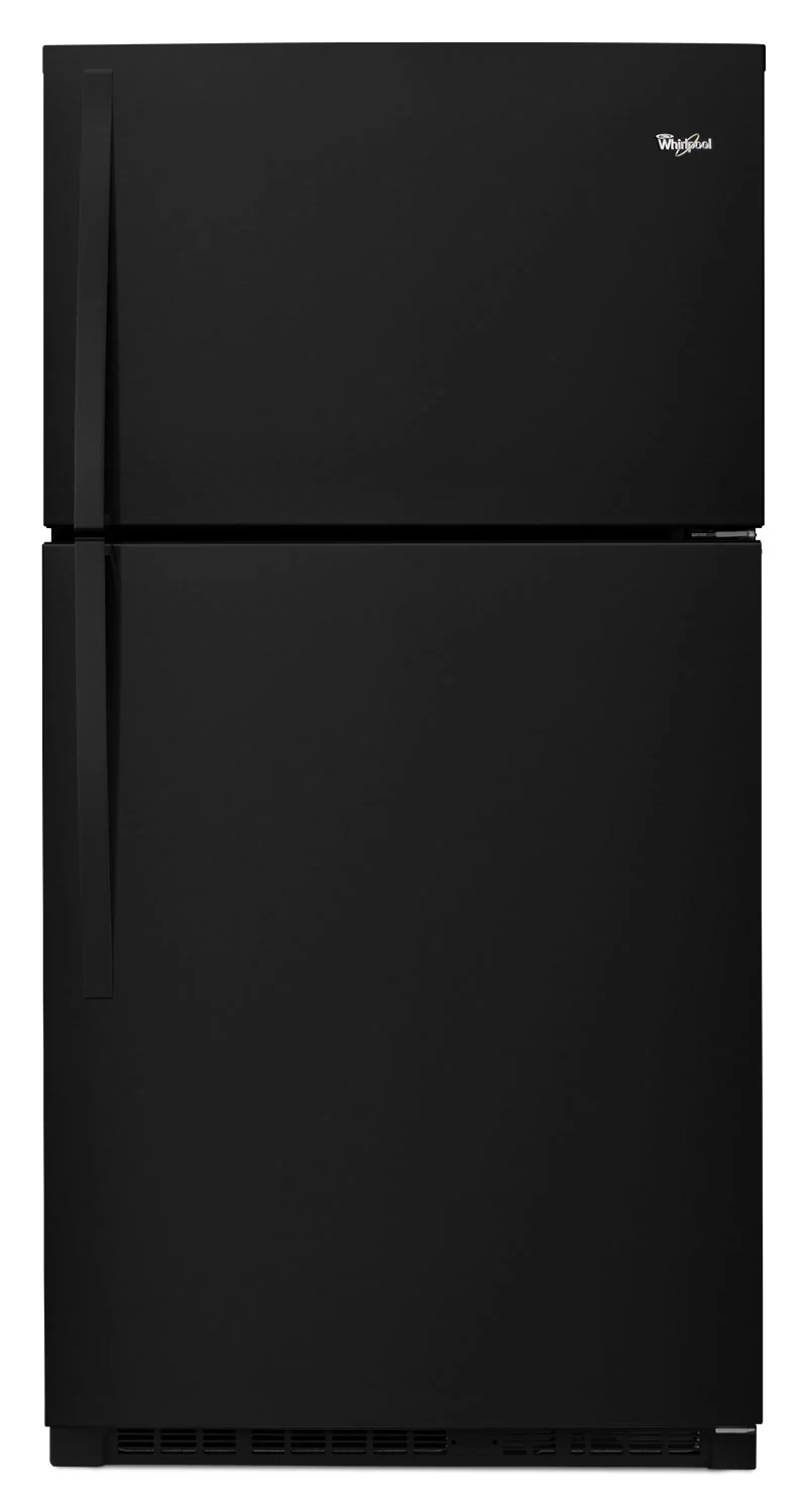 Whirlpool 33" 21.3 Cu. Ft. Black Top-Freezer Refrigerator - WRT541SZDB