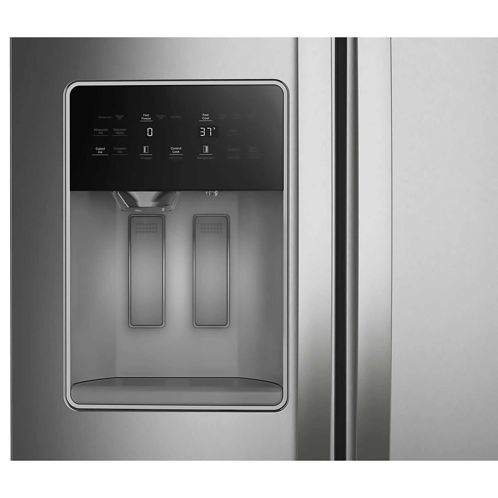 Whirlpool 36" 28.7 Cu. Ft. Fingerprint Resistant Stainless Steel Side-by-Side Refrigerator - WRSF5536RZ - Image 4