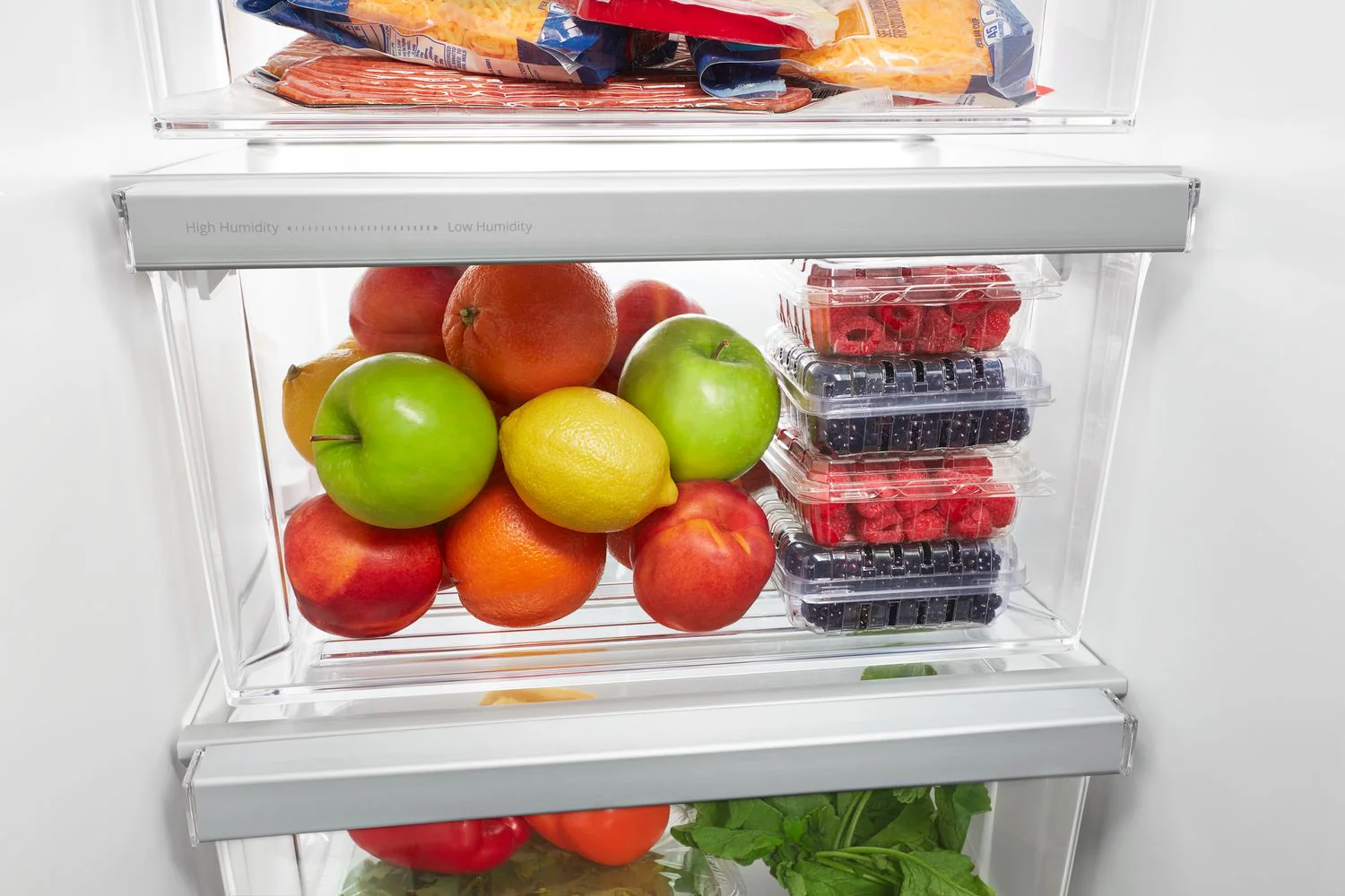 Whirlpool 32.8" 21 Cu. Ft. Monochromatic Stainless Steel Side-by-Side Refrigerator - WRS331SDHM - Image 5