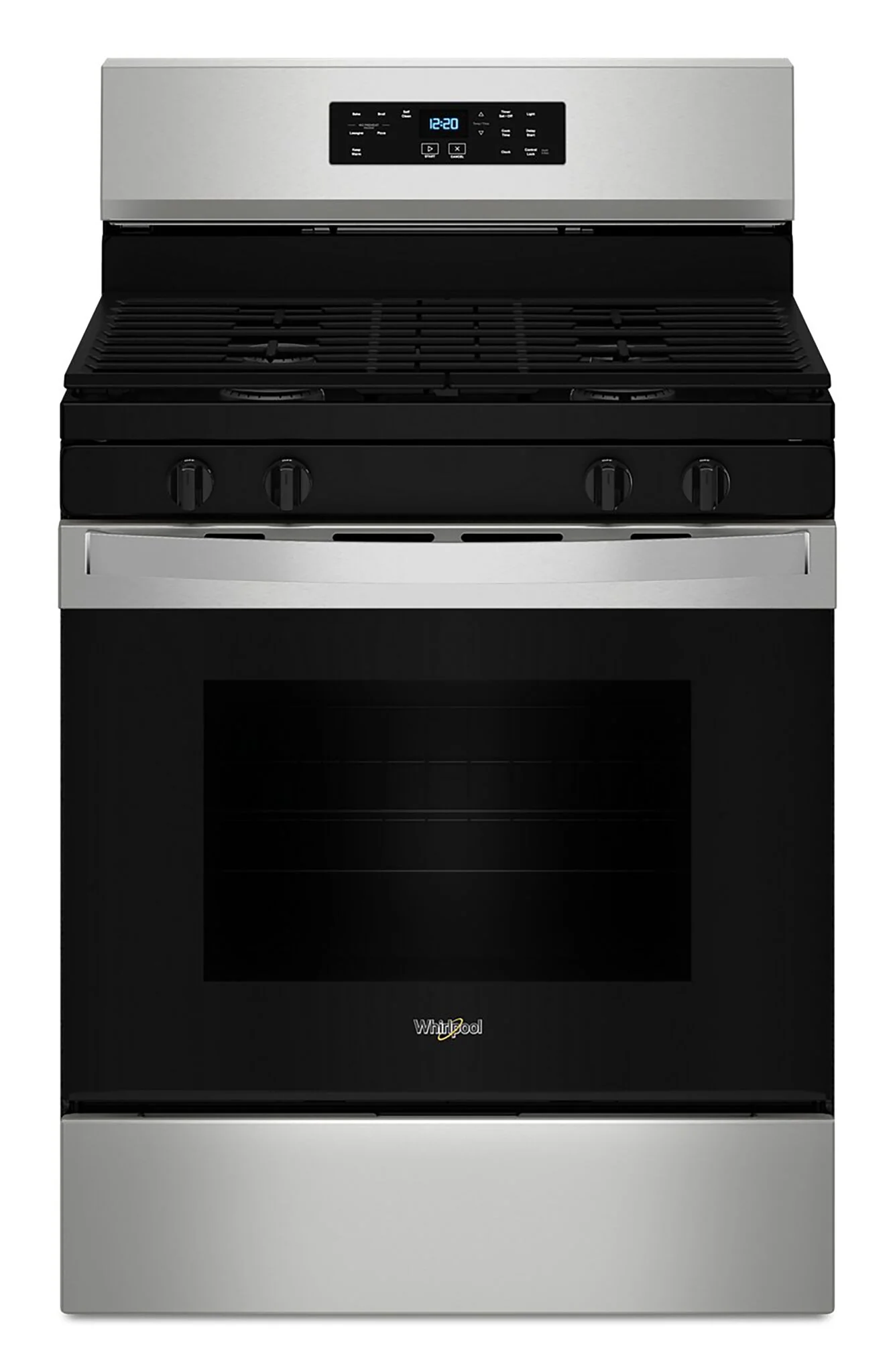 Whirlpool Stainless Steel 30" Gas Range (5.0 Cu Ft) - WFGS3530RS