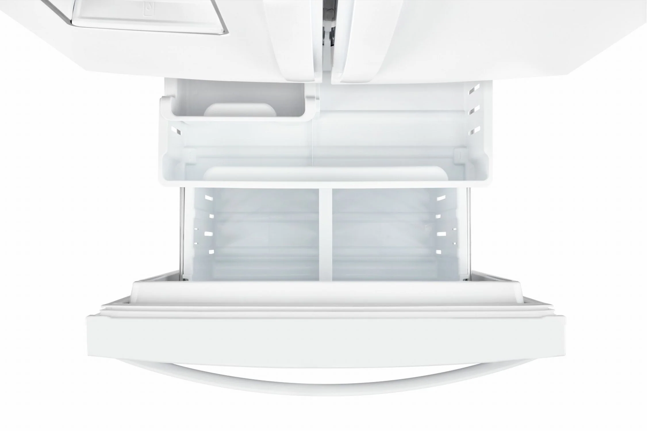 Whirlpool White French Door Refrigerator (20 Cu. Ft.) - WRF560SEHW - Image 3